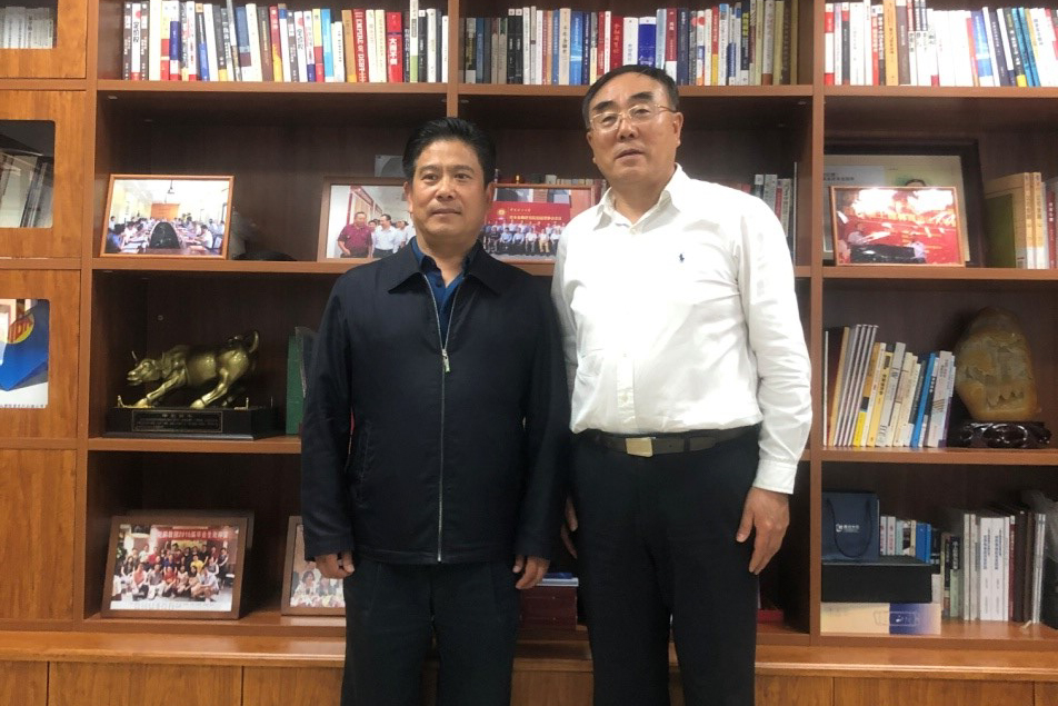 中国国际贸易促进委员会副会长张慎峰来访吃瓜网
